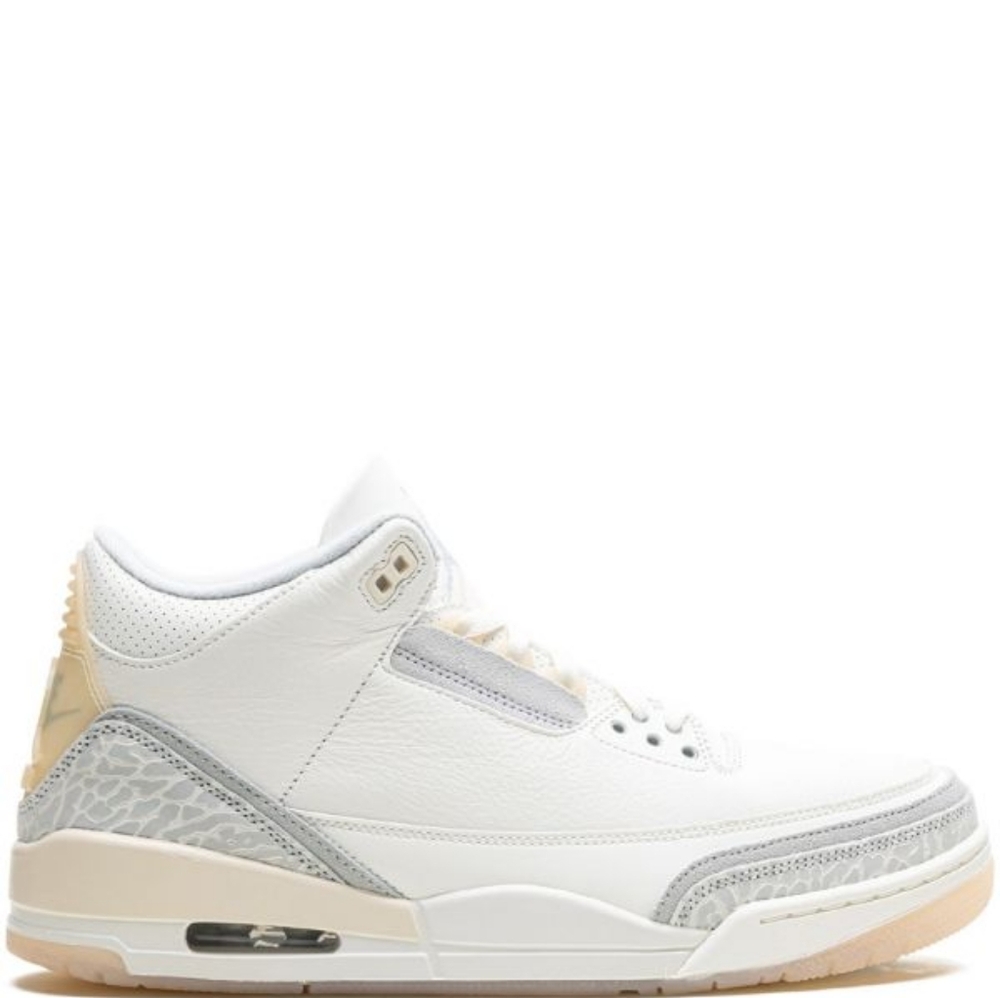Jordan Air Jordan 3 Retro Craft - Ivory, Grey, Cream